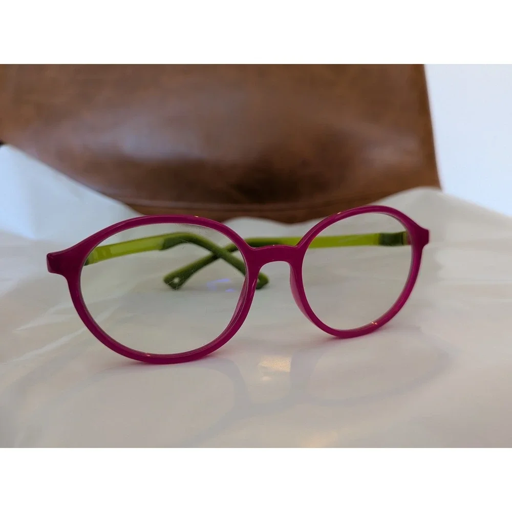 Nano Vista Flicker Raspberry Round Nao3180346 Eyeglasses Frames 46-14-132